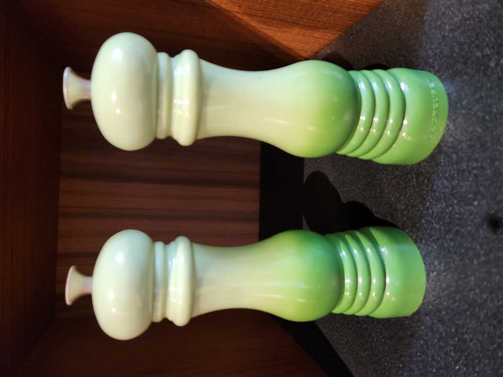 Le Creuset Green Salt & Pepper Mill Modern Love